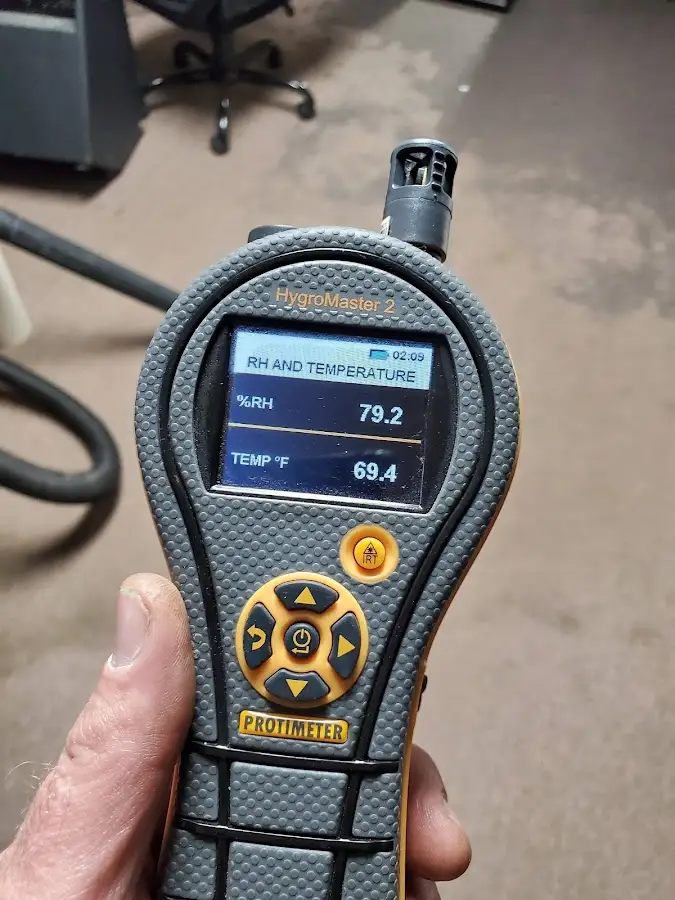 Moisture meter humidity assessment for Mold Remediation & Removal in Gering