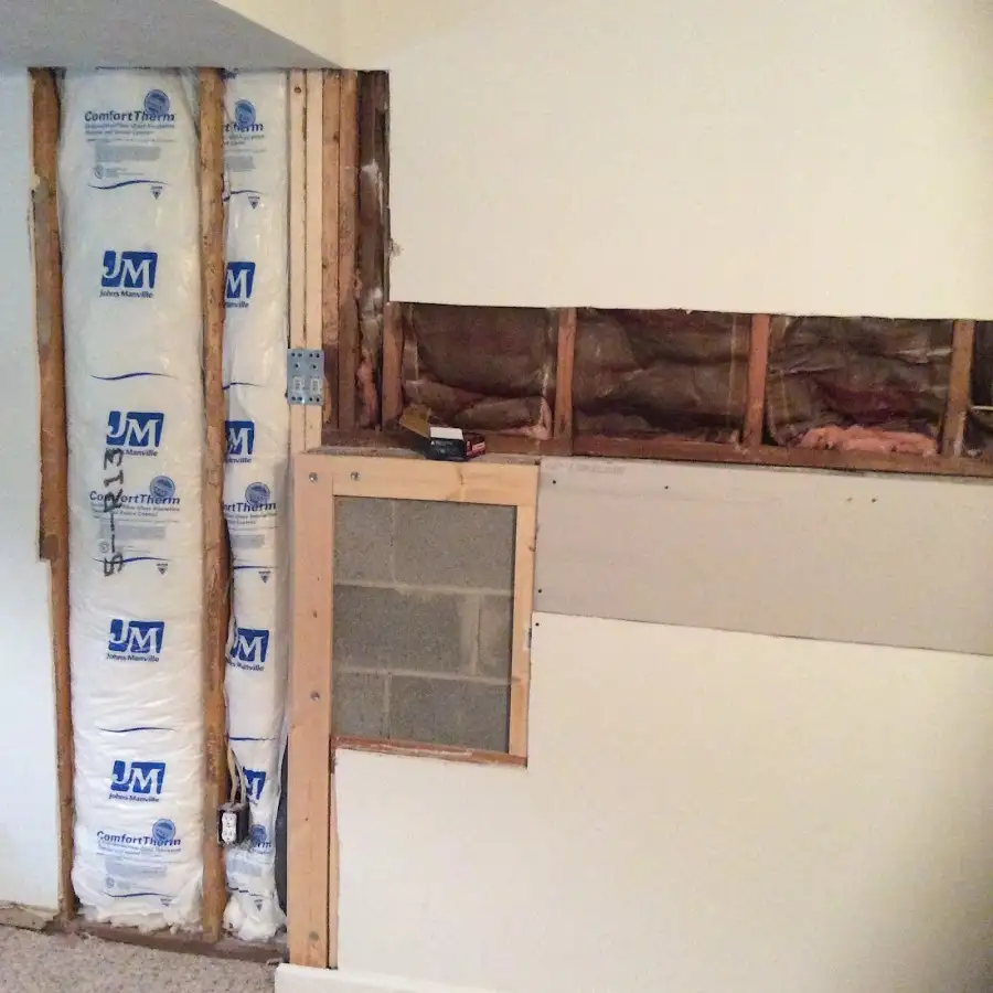 Wall insulation replacement during Odor Removal & Deodorization in Gering